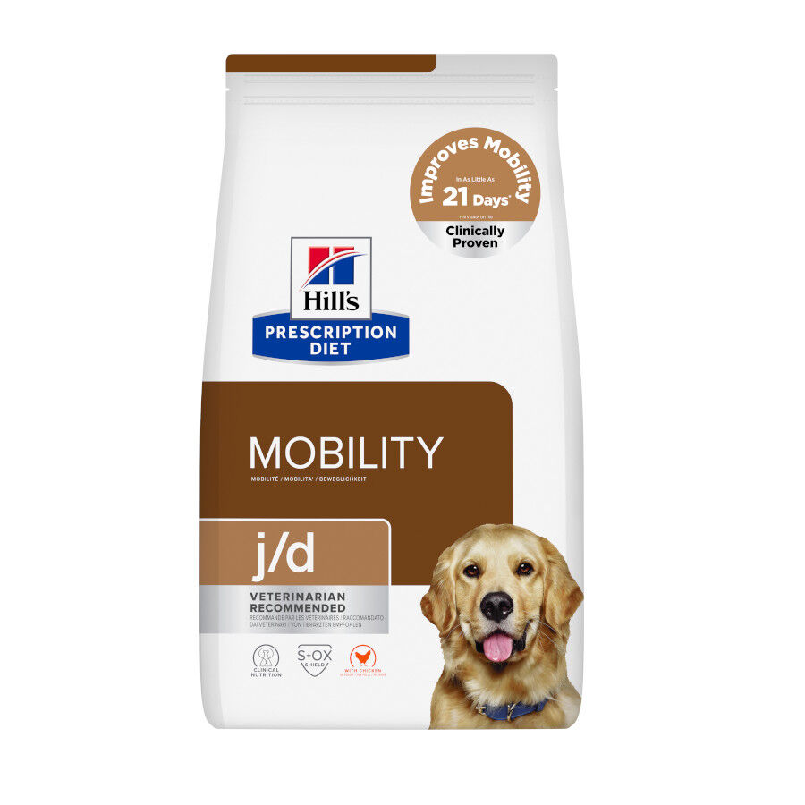 12 kg Hill's Prescription Diet Mobility J/D Frango ra&ccedil;&atilde;o para c&atilde;es, , large Imagem n&uacute;mero 1