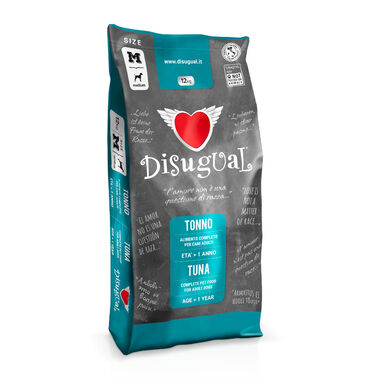 Disugual Medium Adult Atum ração para cães