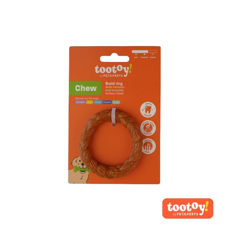 Tootoy! Chew Mordedor Anel Entran&ccedil;ado para c&atilde;es, , large Imagem n&uacute;mero 6
