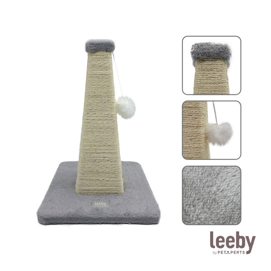 Leeby Katya pir&acirc;mide arranhadora com brinquedo para gatinhos, , large Imagem n&uacute;mero 6