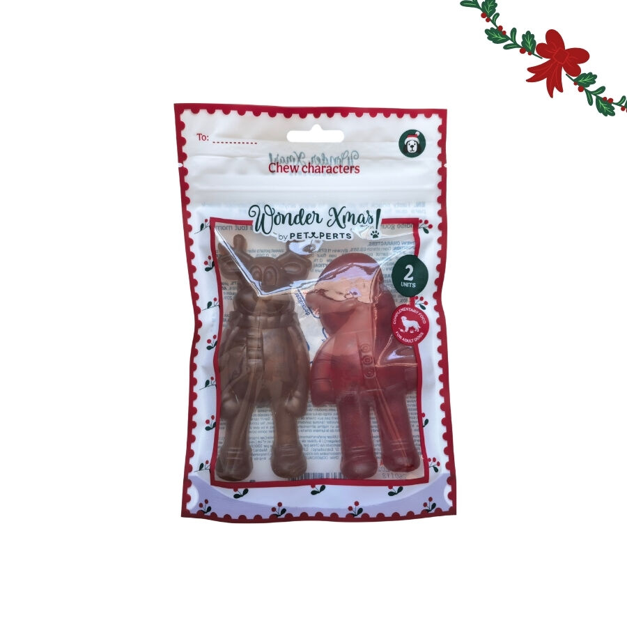 1 pack x 2 uns. Wonder Christmas Figuras Mastig&aacute;veis Snacks para C&atilde;es, , large Imagem n&uacute;mero 5