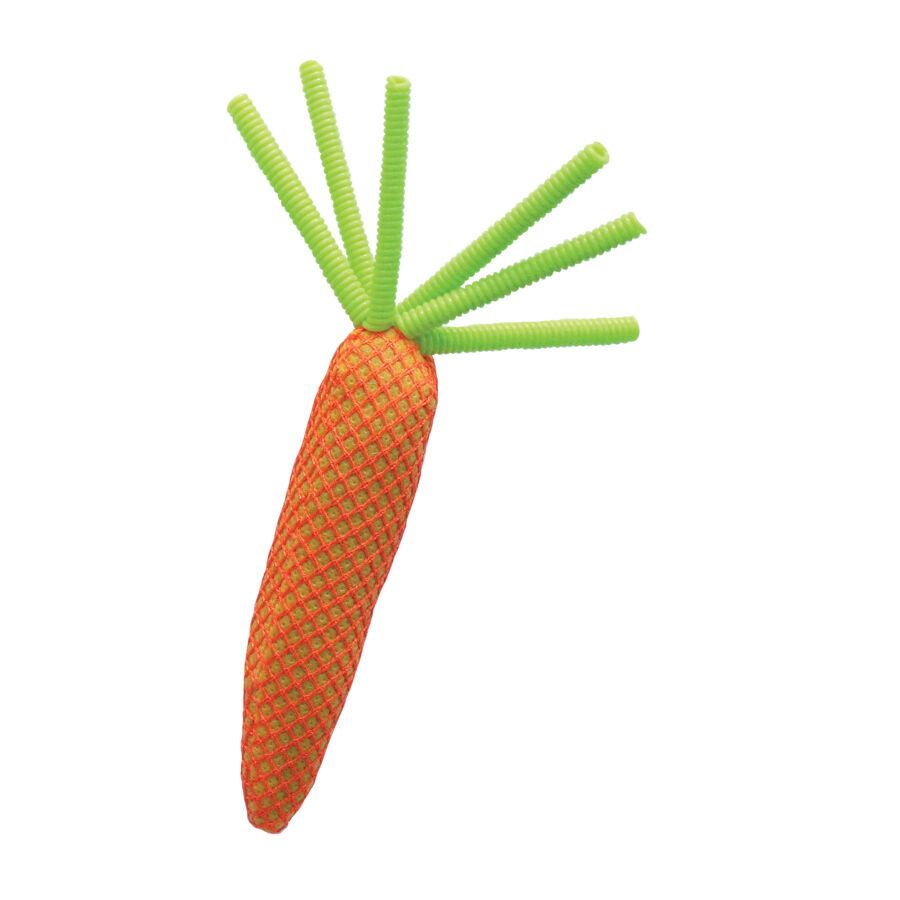 Kong Nibble Cenoura de peluche para gatos, , large Imagem n&uacute;mero 1