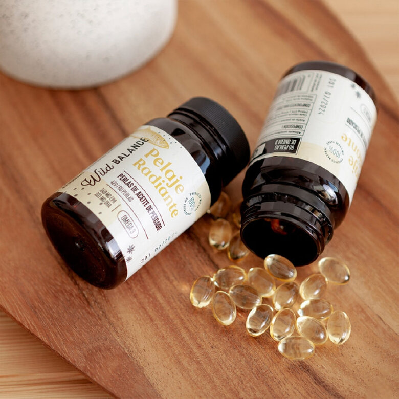 60 cápsulas de 0.7 g Wild Balance Pelagem Radiante Comprimidos para cães e gatos,  Imagem número 2 60 cápsulas de 0.7 g Wild Balance Pelagem Radiante Comprimidos para cães e gatos, , large Imagem número 2