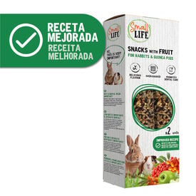 Small Life Barritas Snack com Fruta para coelhos e Porquinhos da &Iacute;ndia