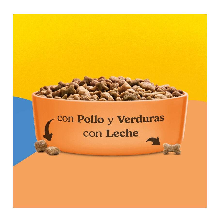 Friskies Junior frango e legumes ra&ccedil;&atilde;o cachorros, , large Imagem n&uacute;mero 6