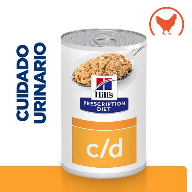 370 g Hill's Prescription Diet Urinary Care Frango lata para cães,  Imagem número 2 370 g Hill's Prescription Diet Urinary Care Frango lata para cães, , large Imagem número 2