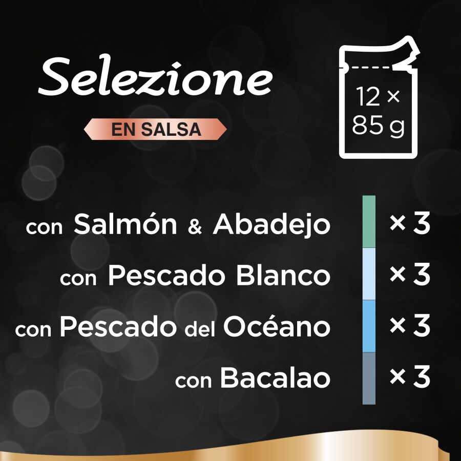 12 saquetas x 85 g Sheba Selezione Peixes Molho em Saqueta para Gatos - Multipack, , large Imagem n&uacute;mero 2