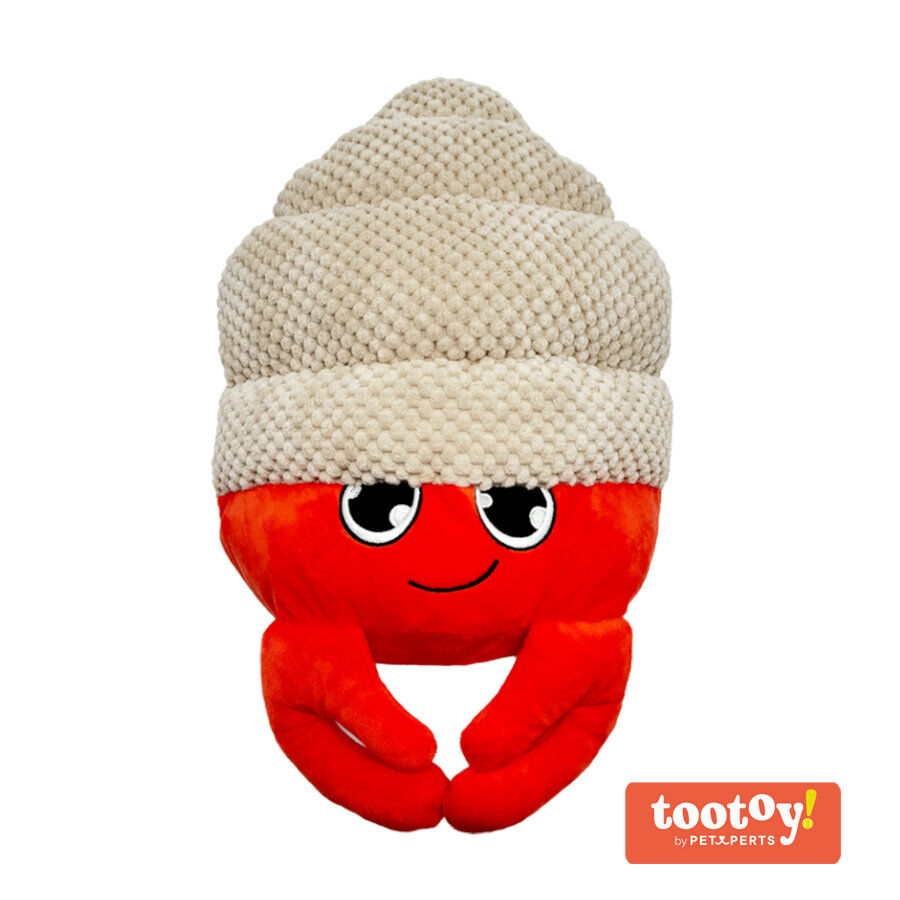 Tootoy! Comfort Hermit Crab Cuddler peluche com som para c&atilde;es, , large Imagem n&uacute;mero 2