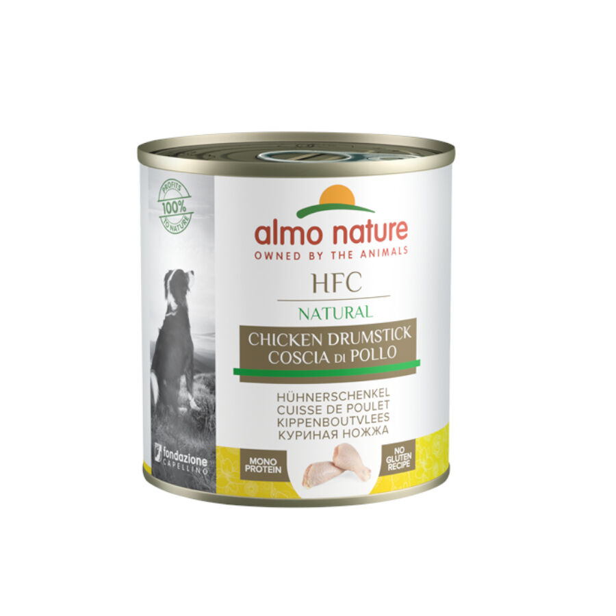 280 g Almo Nature HFC frango lata para c&atilde;es, , large Imagem n&uacute;mero 1