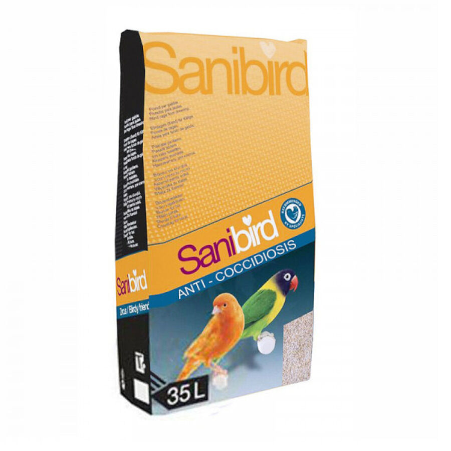 35 L Sanibird Anti-Coccidiosis Substrato para p&aacute;ssaros, , large Imagem n&uacute;mero 1