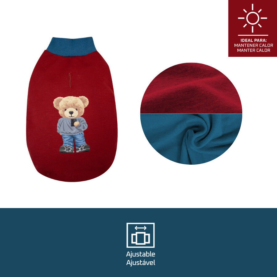 Outech Casaco Teddy Trendy para c&atilde;es, , large Imagem n&uacute;mero 3