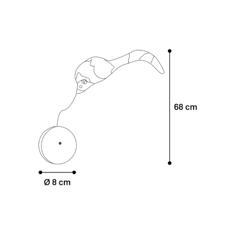 Flamingo Boula Rato interativo para gatos,  Imagem número 3 Flamingo Boula Rato interativo para gatos, , large Imagem número 3