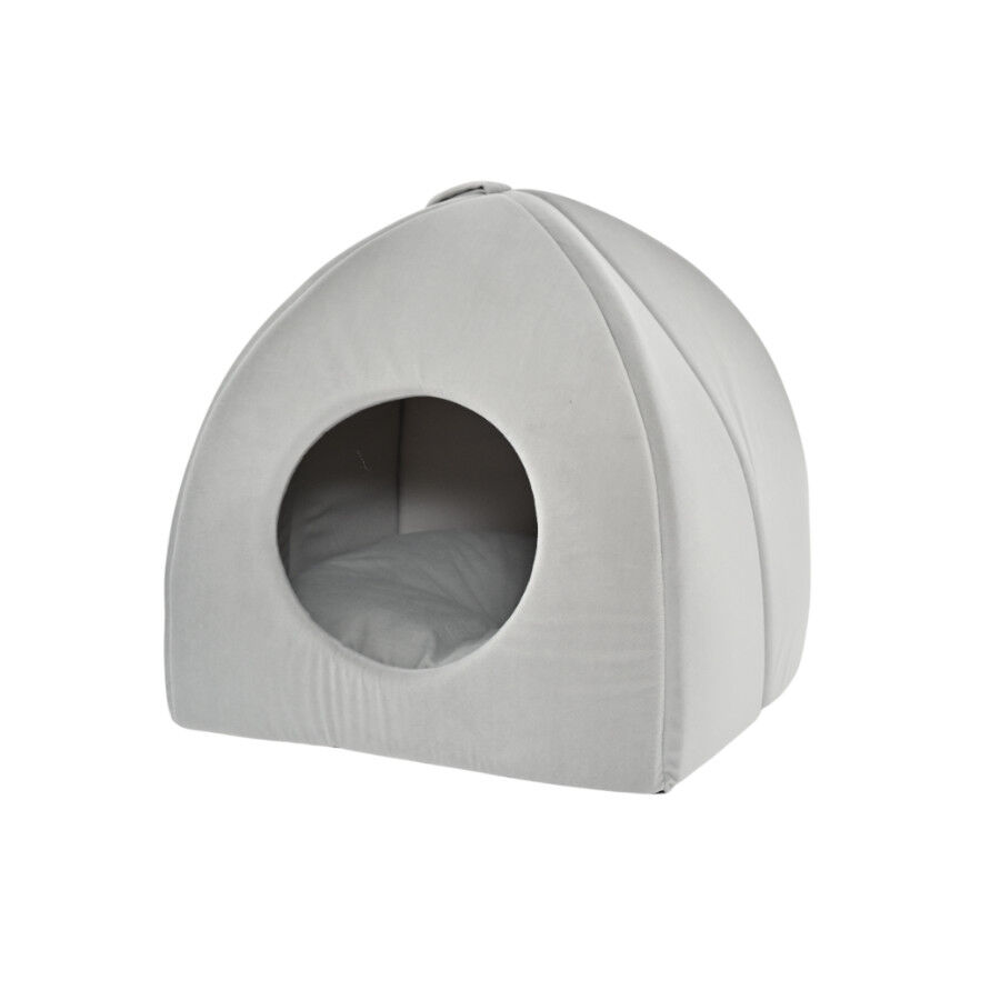 Leeby Cama igl&uacute; cinzenta para gatos, , large Imagem n&uacute;mero 2