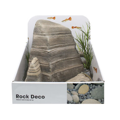 ICA Rock Deco Cinza decoração para aquários