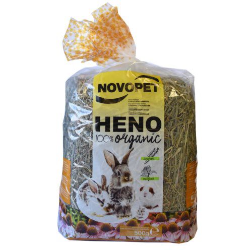 Novopet heno para conejos con zanahoria Imagem n&uacute;mero 1