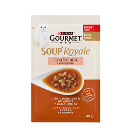 Gourmet Soup Royale Salm&atilde;o Sopa para gatos