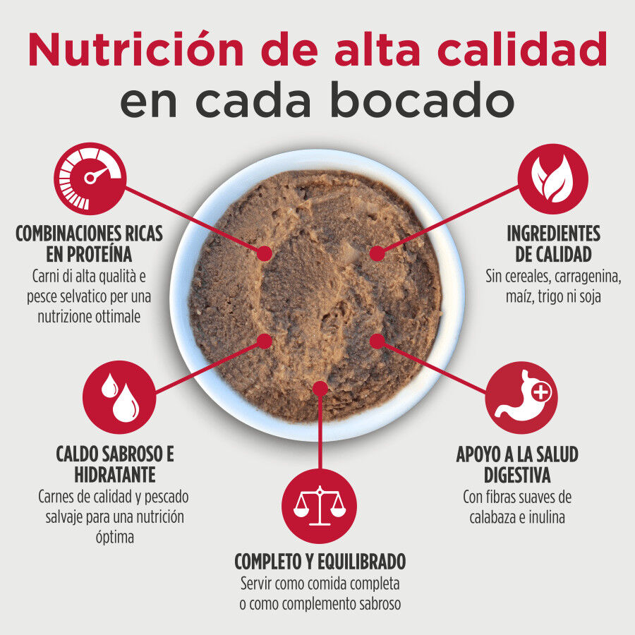 340 g Nulo Comida h&uacute;mida de Vaca com Salm&atilde;o em Lata para c&atilde;es, , large Imagem n&uacute;mero 4