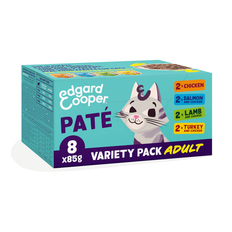 Edgard & Cooper Paté para gatos – Multipack, , large image number null