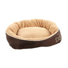 Flamingo Chips Retangular Bege cama alcofa para cães, , large image number null