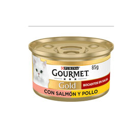 Gourmet Gold Biscoitos Salmão e Frango para gatos