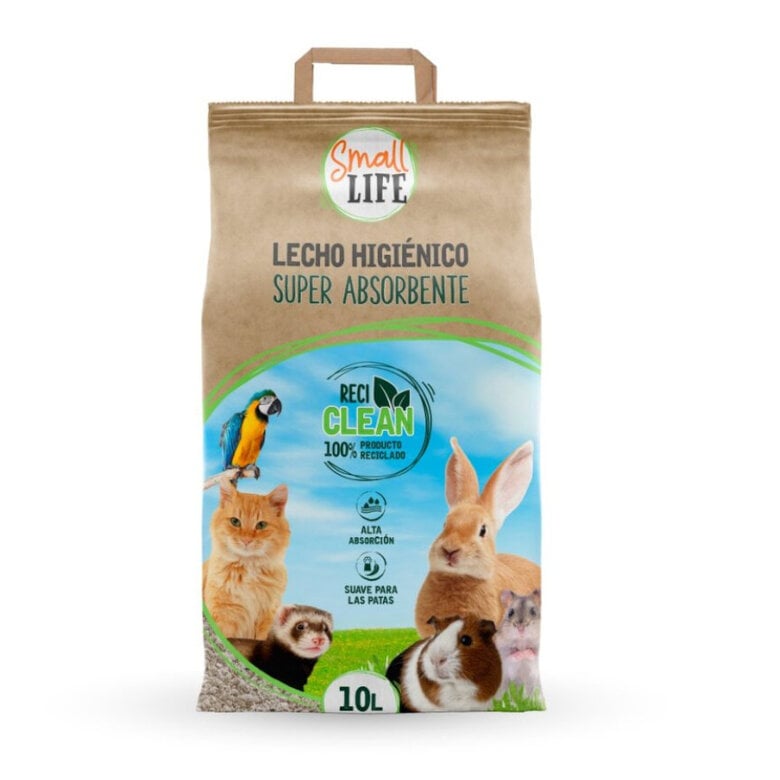Small Life Areia Super Absorvente de Celulose para animais de estimação,  Imagem número 1 Small Life Areia Super Absorvente de Celulose para animais de estimação, , large Imagem número 1