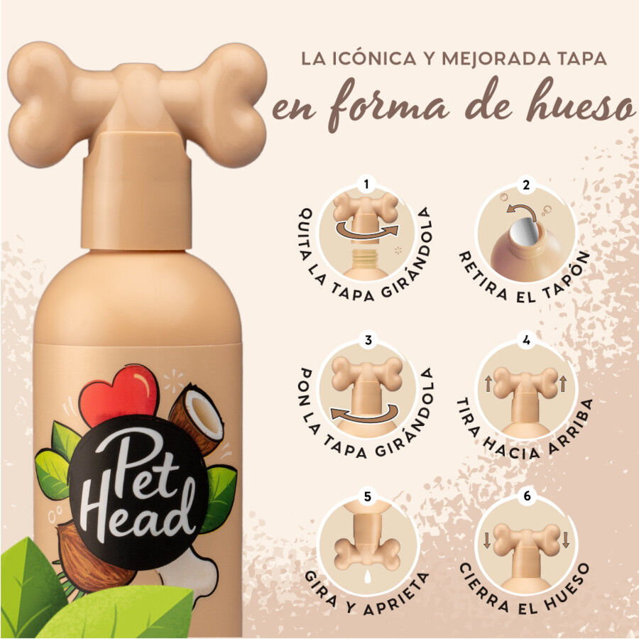Pet Head Champ&ocirc; Coco para peles sens&iacute;veis para c&atilde;es 300ml, , large Imagem n&uacute;mero 2
