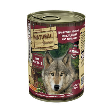  Natural Greatness Coelho com Veado Lata para cães