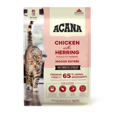 Acana Indoor Entrée Frango e Peru ração para gatos de interior