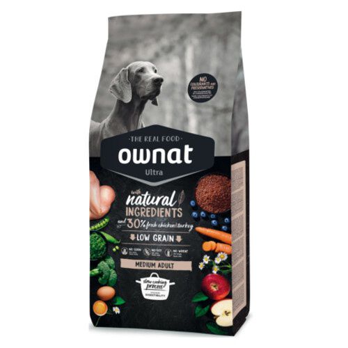 Ownat Ultra Medium Adult pienso para perros Imagem n&uacute;mero 2