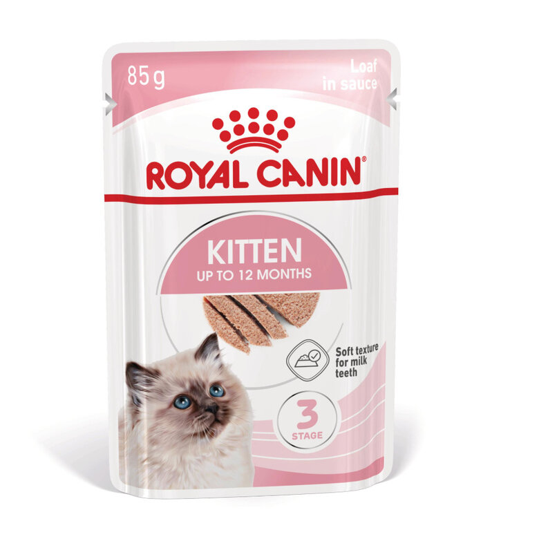 85 g Royal Canin Kitten patê em saquetas para gatos,  Imagem número 2 85 g Royal Canin Kitten patê em saquetas para gatos, , large Imagem número 2