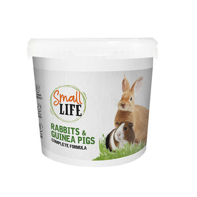 Small Life Cubo de comida para coelhos e cobaias