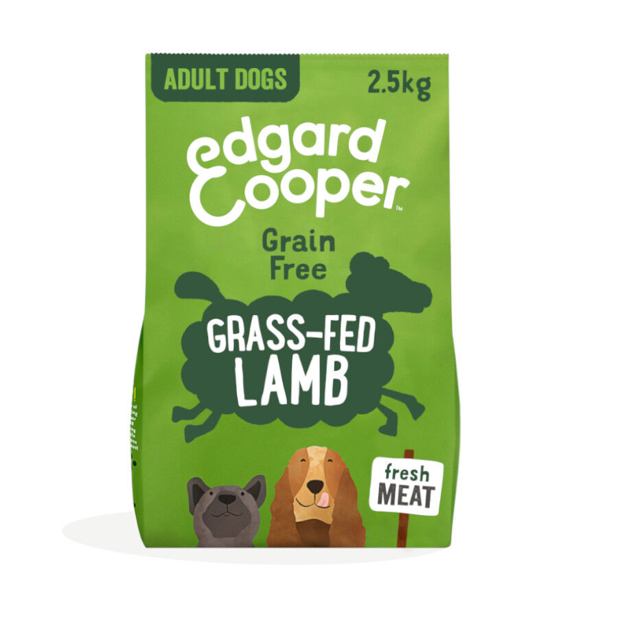 2.5 kg Edgard & Cooper Adult Borrego ra&ccedil;&atilde;o para c&atilde;es, , large Imagem n&uacute;mero 1