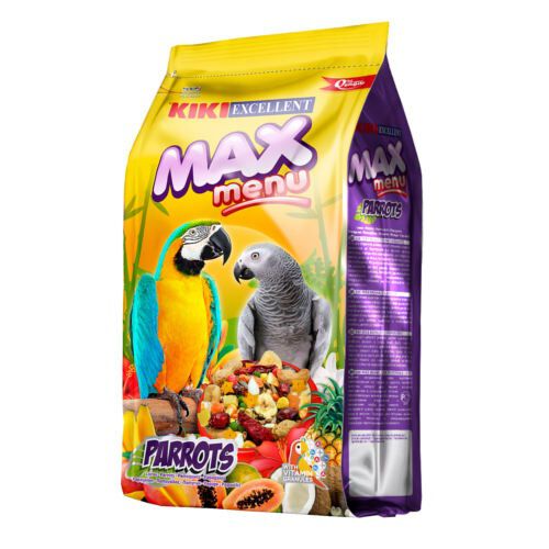 Kiki Max Men&uacute; alimento para loros y cotorras Imagem n&uacute;mero 1