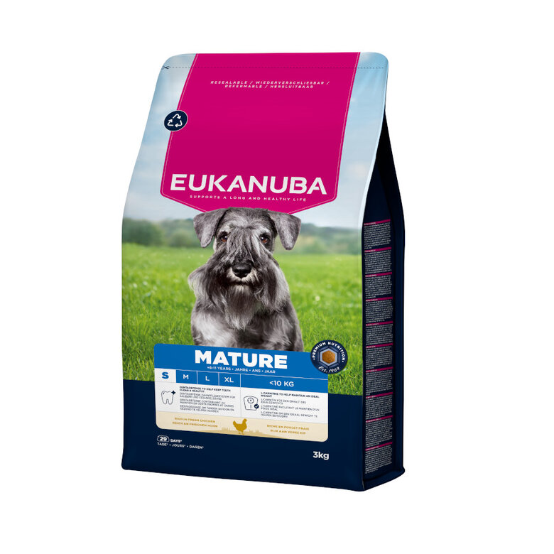 3 kg Eukanuba Mature&Senior S ração para cães pequenos,  Imagem número 3 3 kg Eukanuba Mature&Senior S ração para cães pequenos, , large Imagem número 3