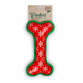 Wonder Christmas Osso Mordedor com Riscas para cães