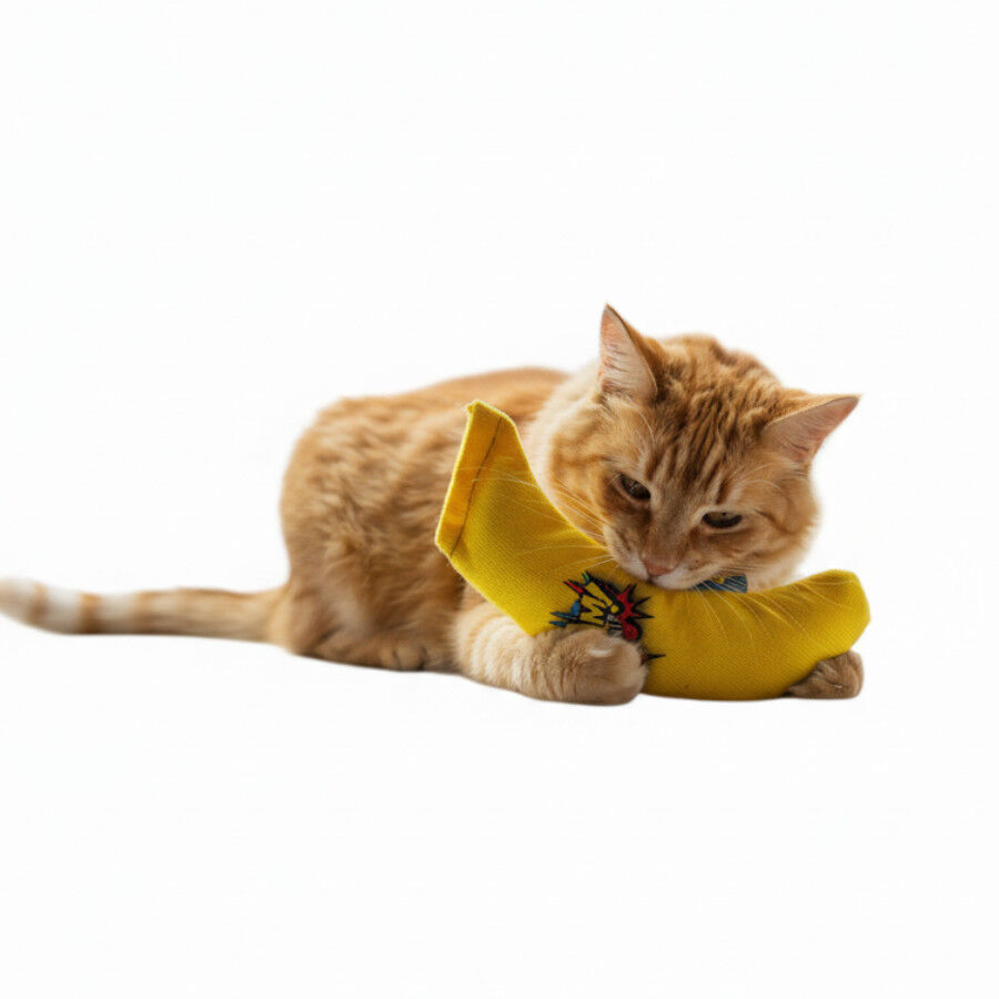 BAM! Peluche Banana com catnip para gatos, , large Imagem n&uacute;mero 5