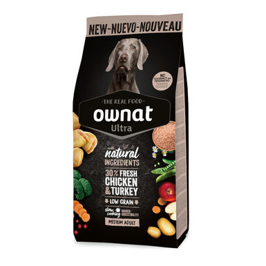 Ownat Ultra Medium Adult ração para cães