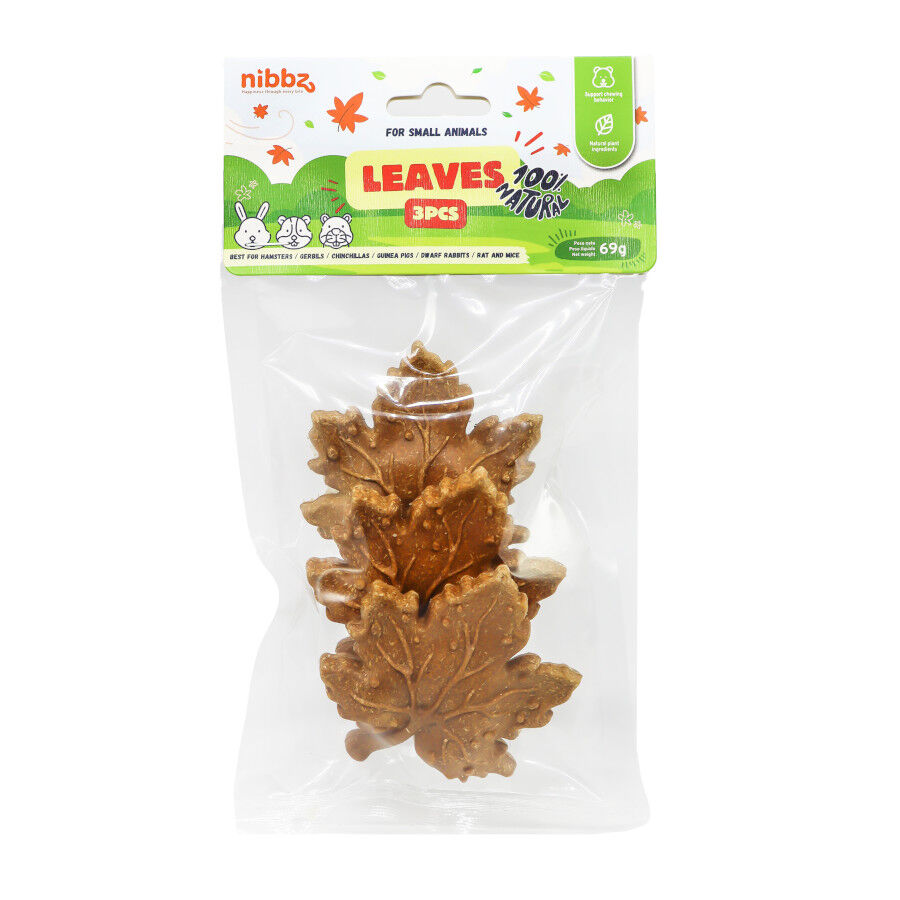 Nibbz Brinquedo Folhas para roer para roedores, , large Imagem n&uacute;mero 1