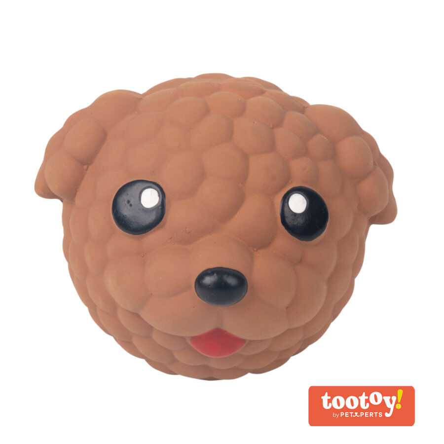 Tootoy! Chew Poodle Mordedor de l&aacute;tex com som para c&atilde;es, , large Imagem n&uacute;mero 1