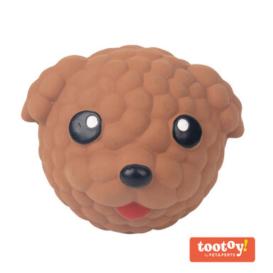 Tootoy! Chew Poodle Mordedor de látex com som para cães