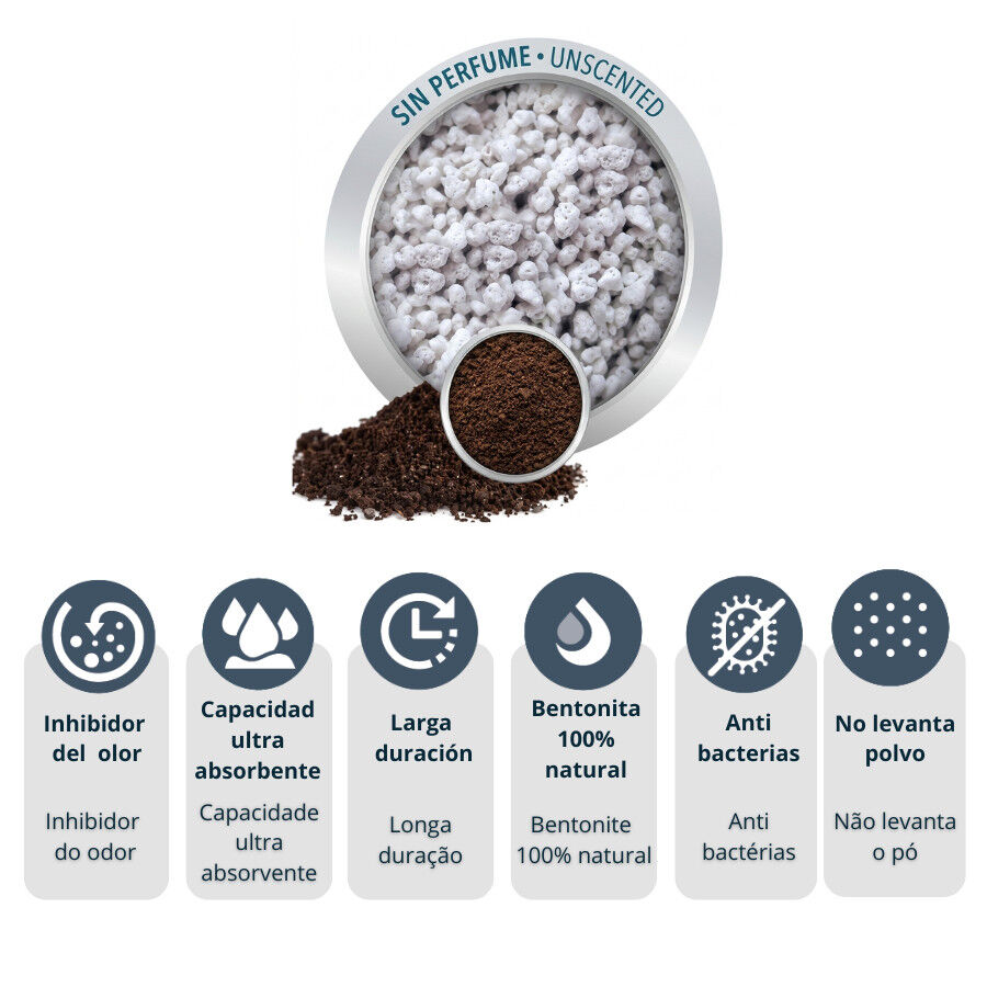 10 L Nova Clean Ultra Areia Aglomerante com Carv&atilde;o Ativado para gatos, , large Imagem n&uacute;mero 3