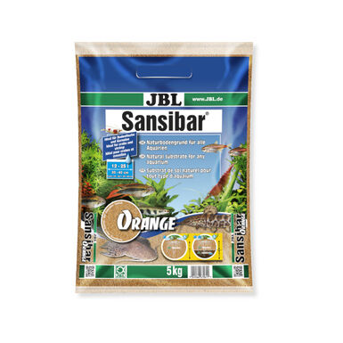 JBL Sansibar Substrato Laranja para plantas de aquários