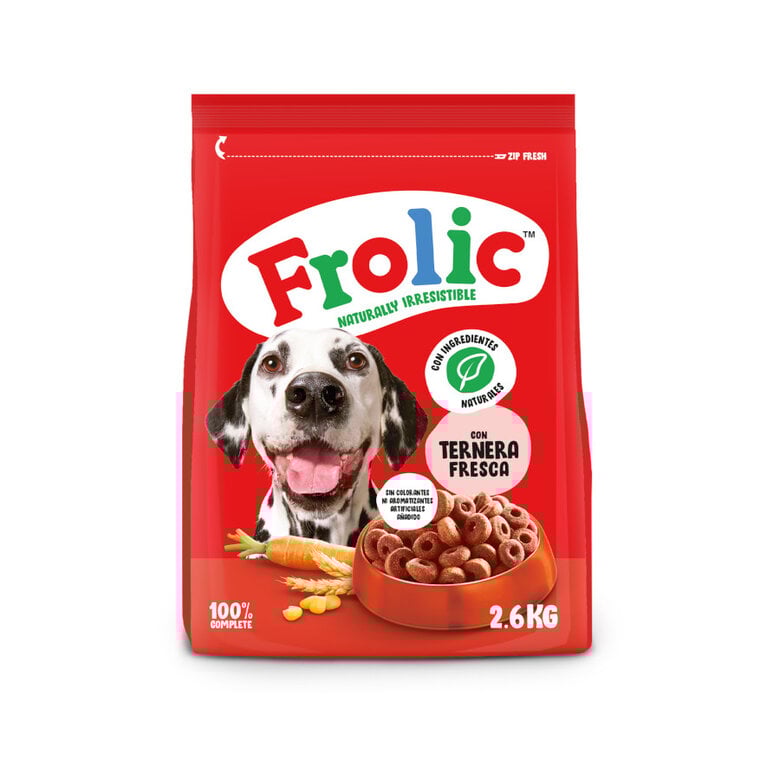 2.6 kg Frolic Ração Semi-húmida de novilho para cães,  Imagem número 1 2.6 kg Frolic Ração Semi-húmida de novilho para cães, , large Imagem número 1