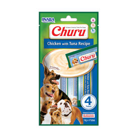 Churu Snack Cremoso Receita de Frango com Atum para c&atilde;es &ndash; Multipack 12