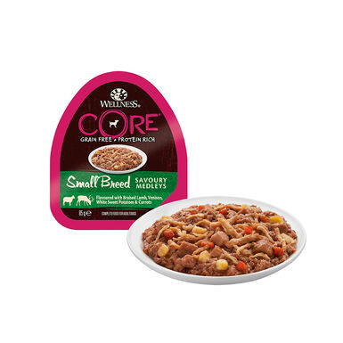 Wellness Core terrina ra&ccedil;as pequenas 85 gr