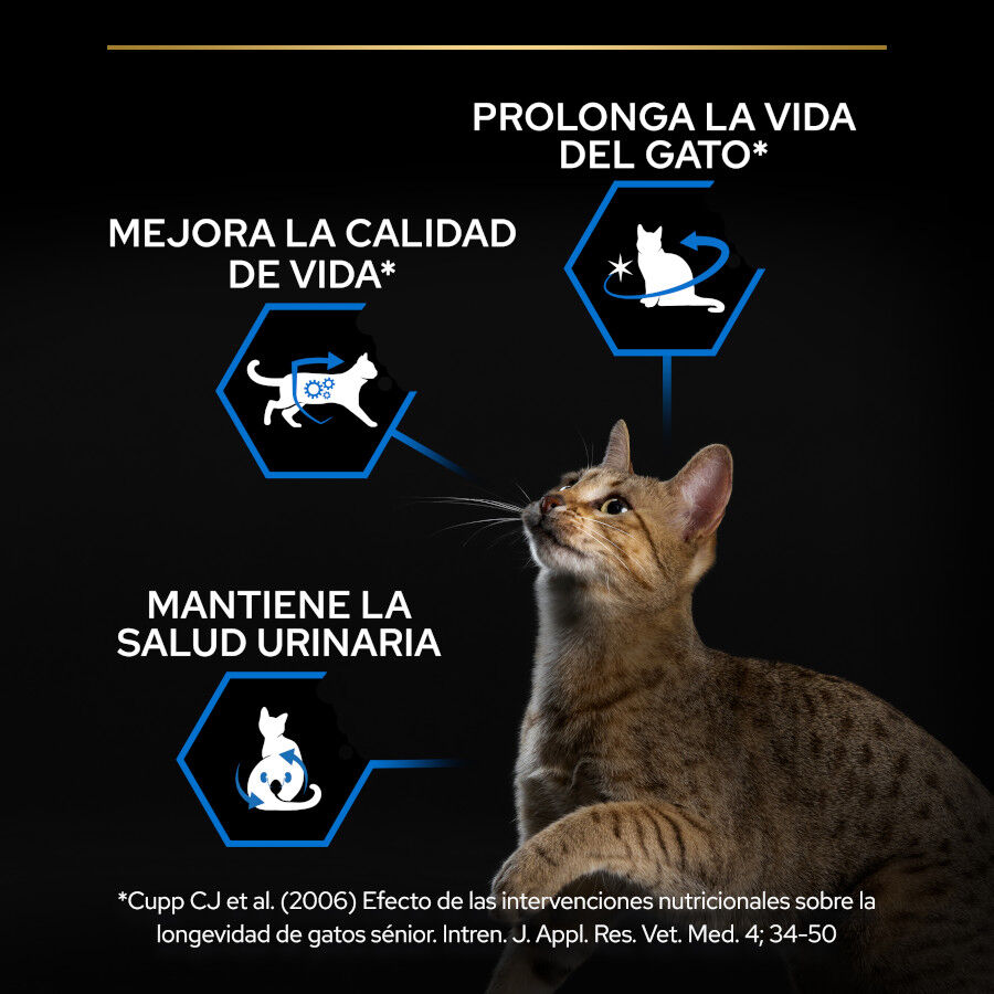 3 kg Pro Plan Senior Sterilized Peru ra&ccedil;&atilde;o para gatos, , large Imagem n&uacute;mero 3