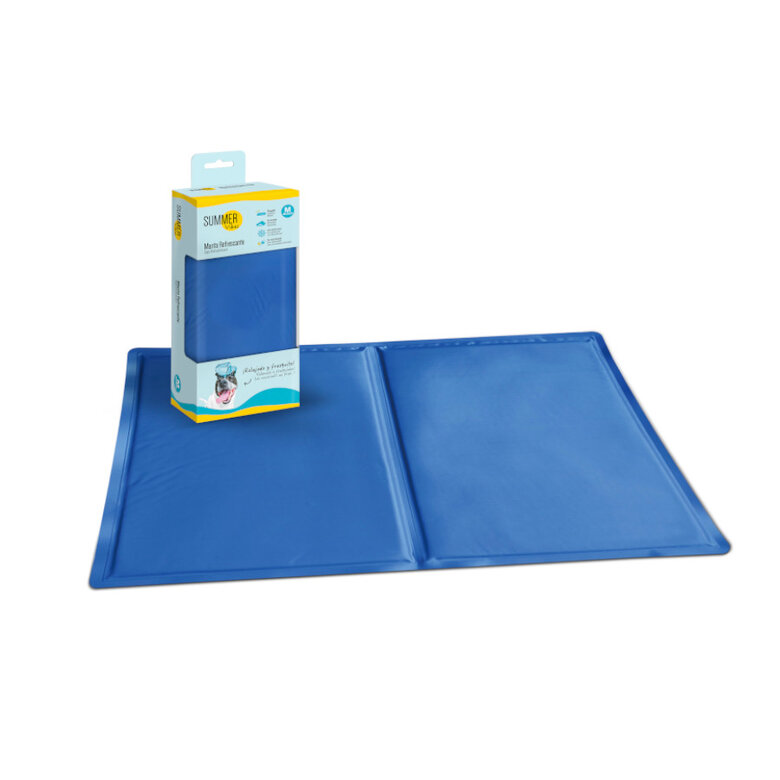 Summer Vibes Manta Refrescante Azul para cães,  Imagem número 1 Summer Vibes Manta Refrescante Azul para cães, , large Imagem número 1