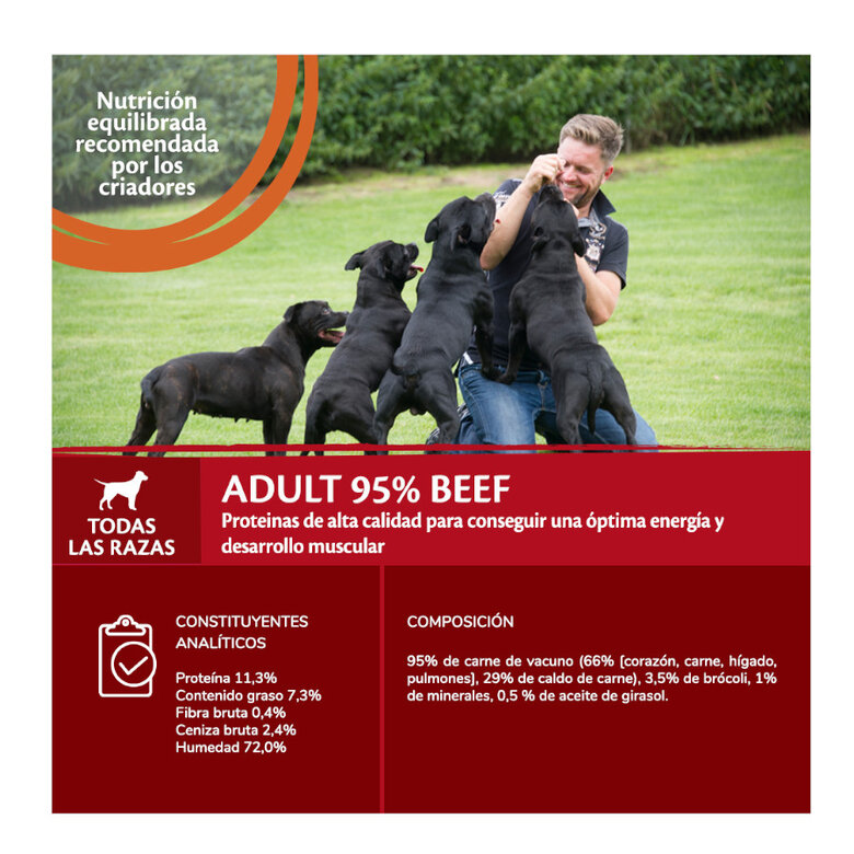 400 g Wellness Core Adult carne e brócolos lata para cães,  Imagem número 3 400 g Wellness Core Adult carne e brócolos lata para cães, , large Imagem número 3