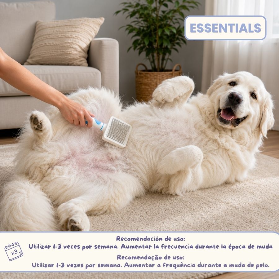 Bloob Escova cardadeira autolimpante para c&atilde;es, , large Imagem n&uacute;mero 8