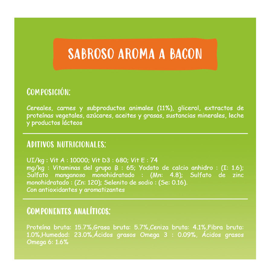 345 g Aperitivo Friskies Bon Bacon para c&atilde;es, , large Imagem n&uacute;mero 4